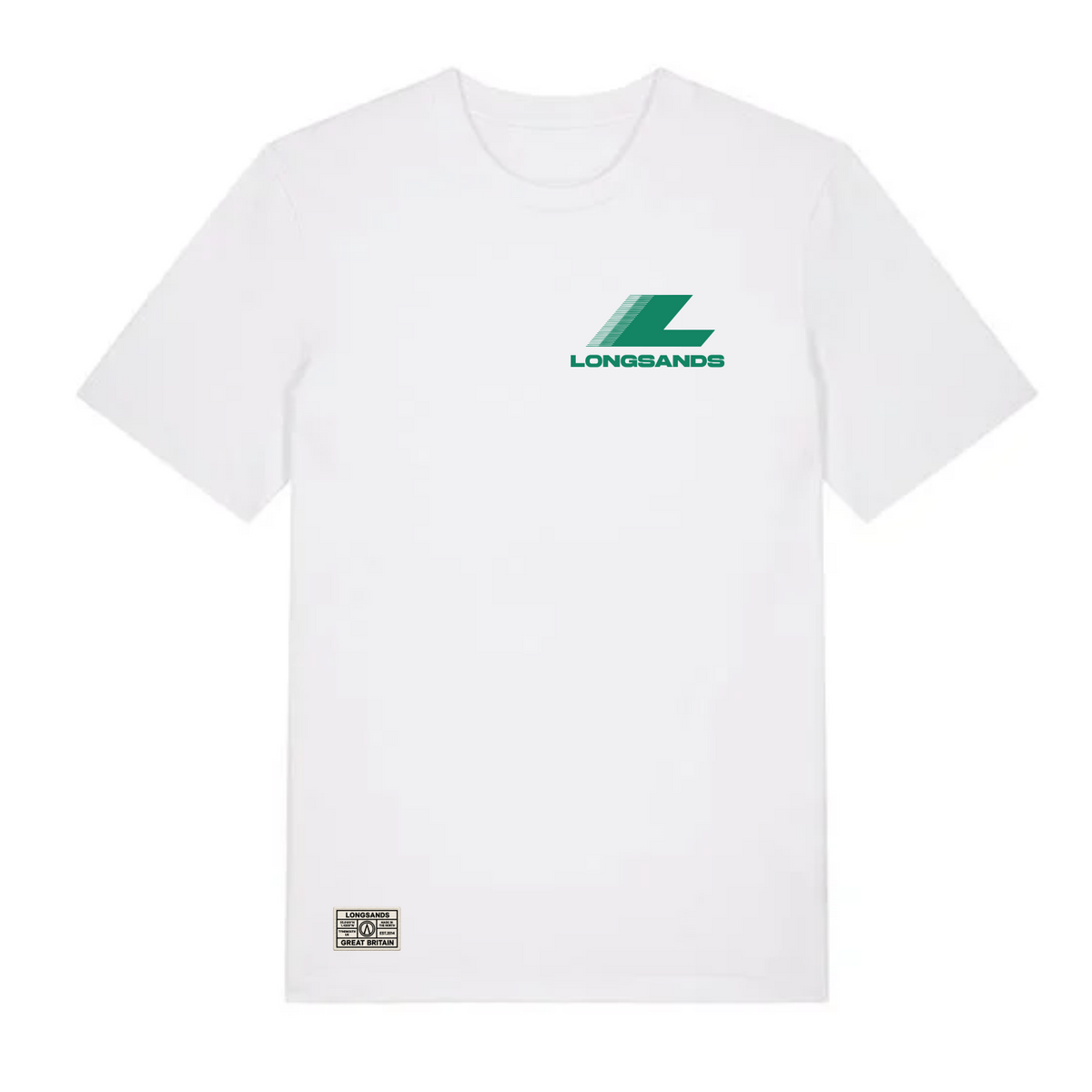 Sporty Alt Tee - White