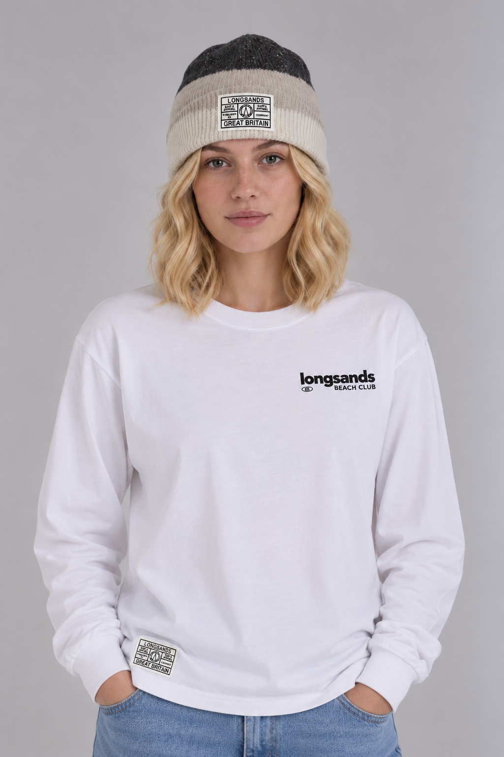 Wave Beanie - BlackStone