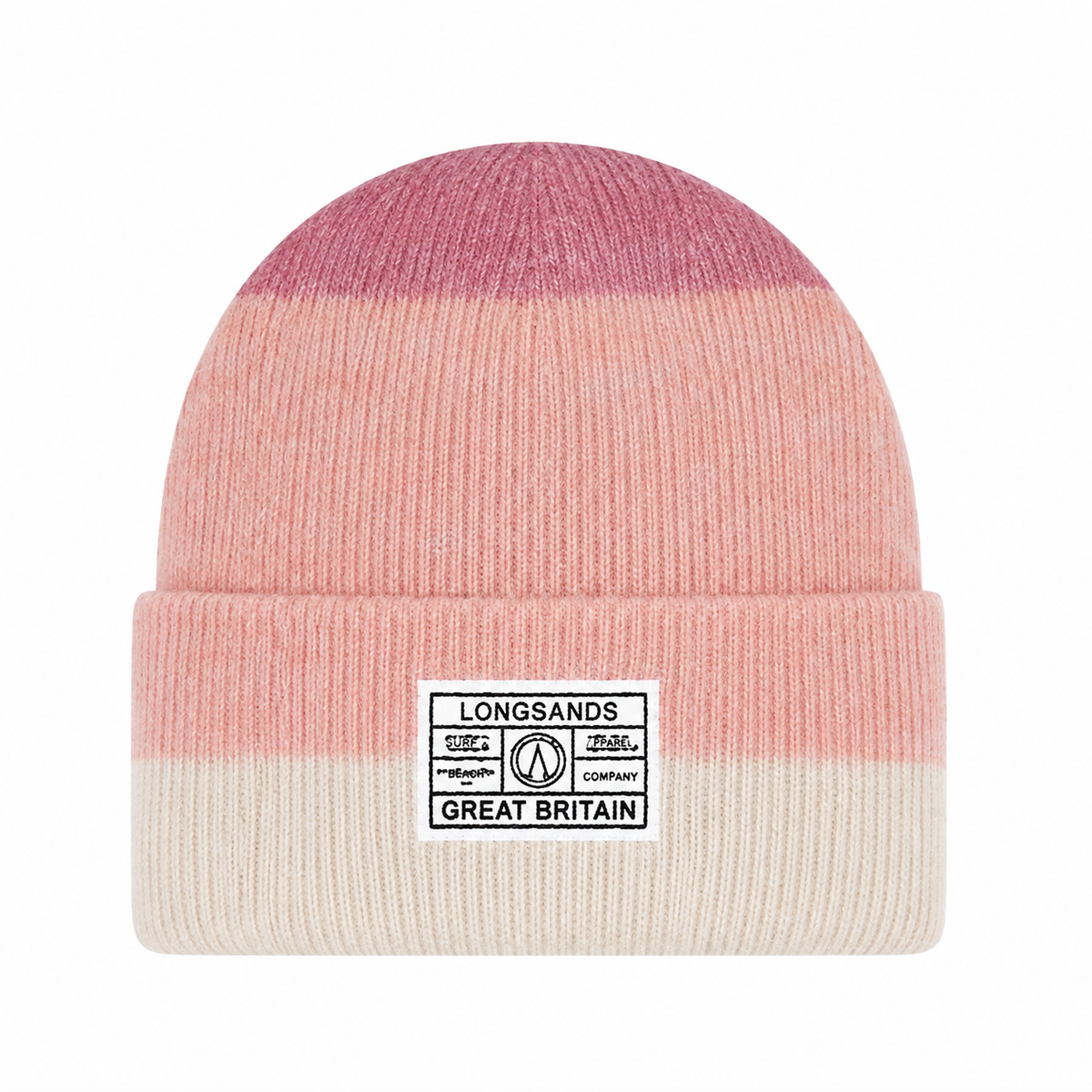 Wave Beanie - PinkPeach