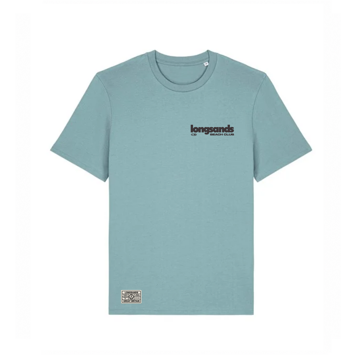 Wave Tee - Pebble