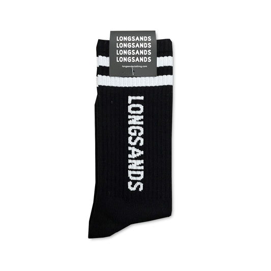 Longsands Block Socks - Black