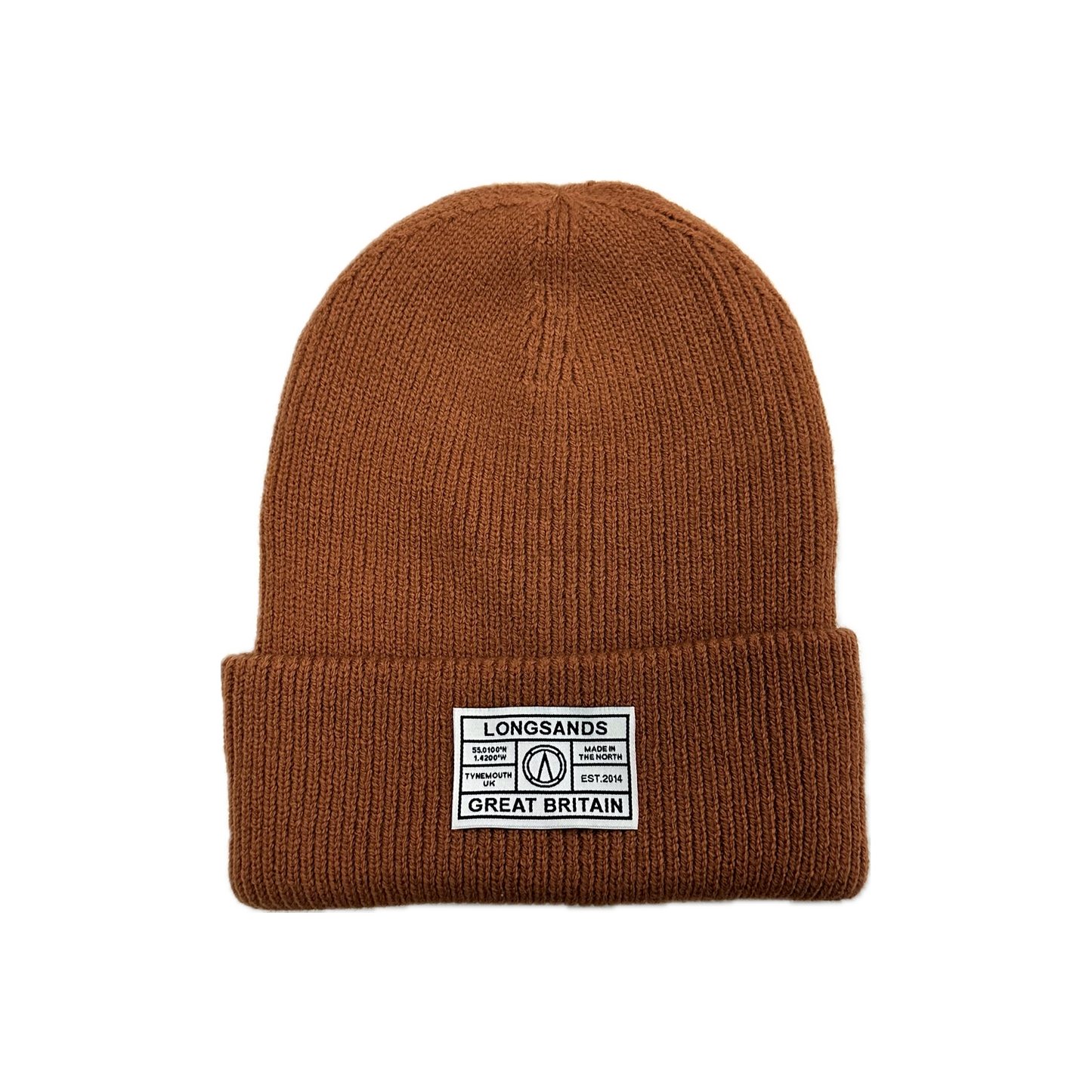 Deep-Cuff Rib Beanie - Spice