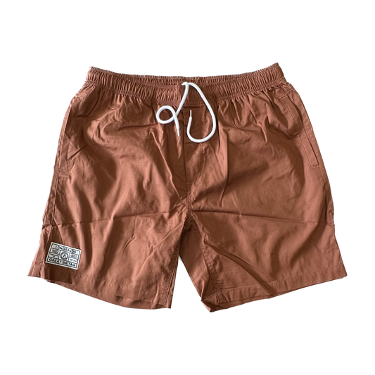 Tag Beach Shorts - Clay