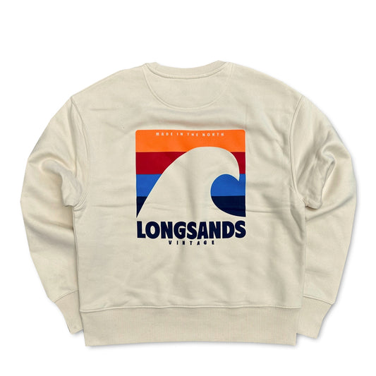 Vintage Oversized Eco Sweat - Natural Raw