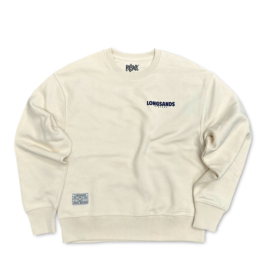 Vintage Oversized Eco Sweat - Natural Raw