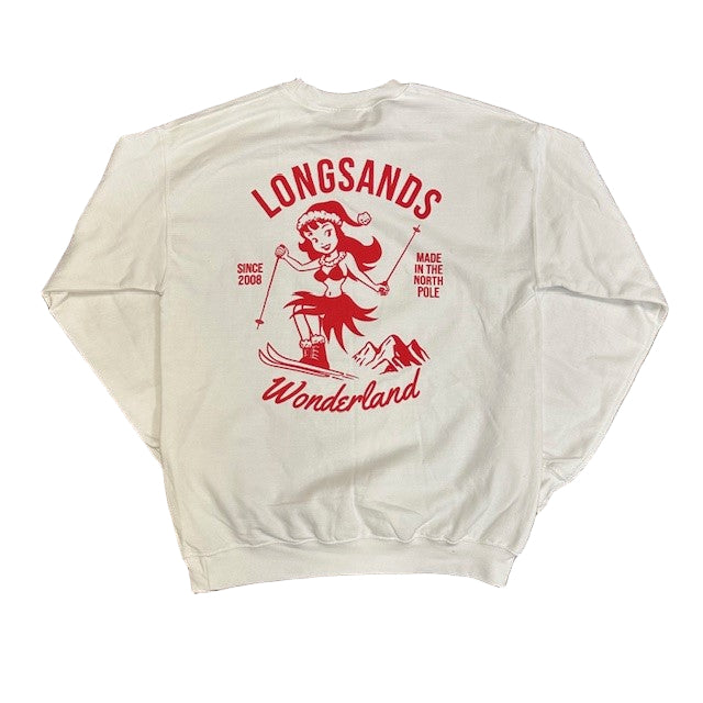 Longsands Wonderland Sweat - Miss Claus