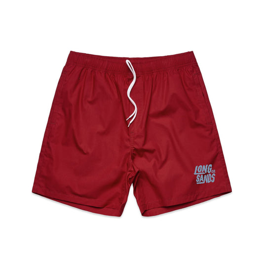 Beach Shorts - Red