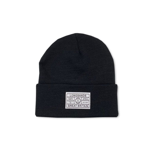 Kids Heritage Beanie - Black