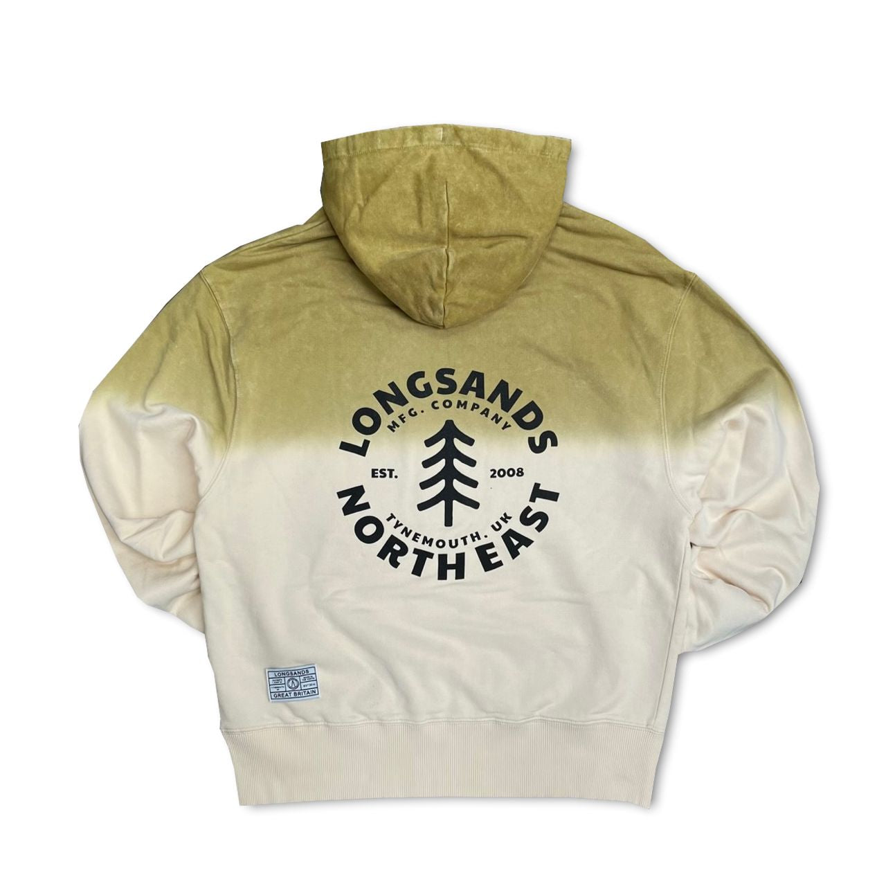 NE Oversized Dip-dye Organic Hood