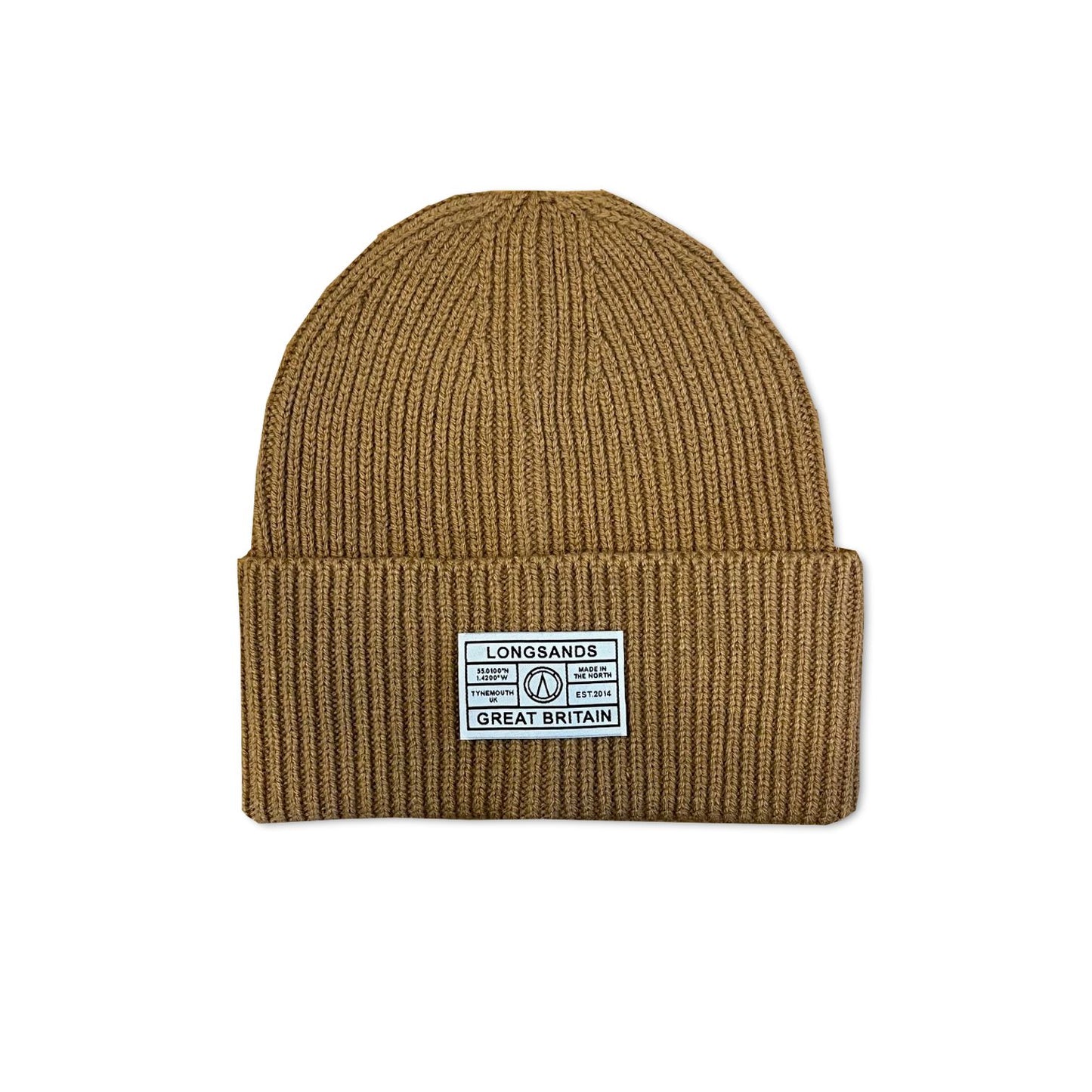 Oversized Rib Beanie - Coffee