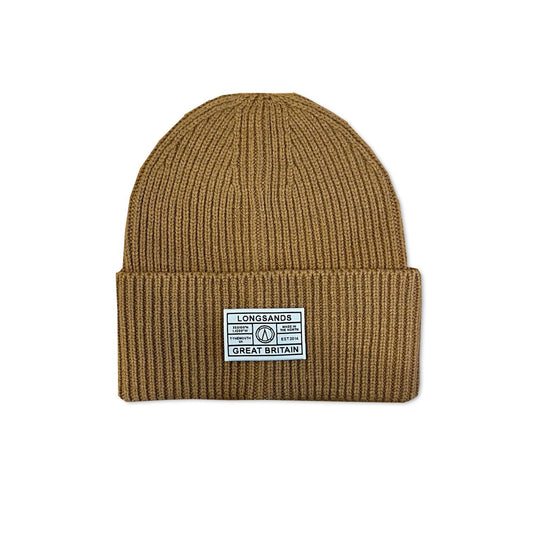Oversized Rib Beanie - Coffee